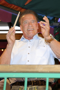 Arnold Schwarzenegger auf dem Oktoberfest 2019 in München