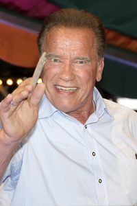 Arnold Schwarzenegger auf dem Oktoberfest 2019 in München