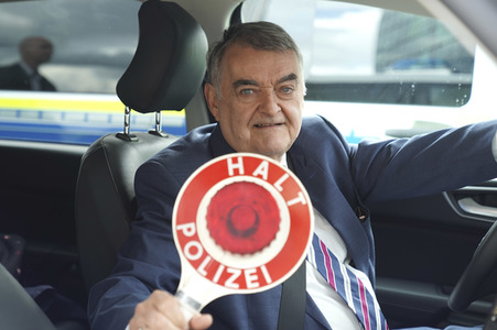 Vorstellung der neuen Streifenwagen der Polizei NRW in Düsseldorf