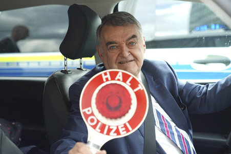 Vorstellung der neuen Streifenwagen der Polizei NRW in Düsseldorf