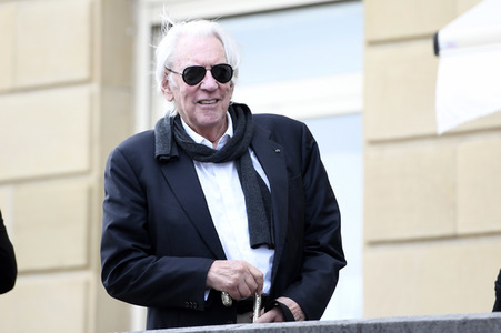 Ankunft von Donald Sutherland auf dem San Sebastian International Film Festival 2019
