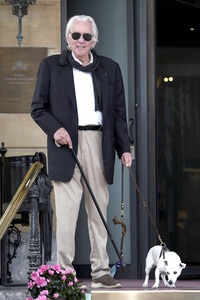 Ankunft von Donald Sutherland auf dem San Sebastian International Film Festival 2019