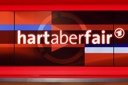 Talkshow 'hart aber fair' in Köln