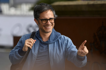 Ankunft von Gael Garcia Bernal auf dem San Sebastian International Film Festival 2019