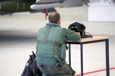 Bundesverteidigungsministerin Annegret Kramp-Karrenbauer in Nörvenich