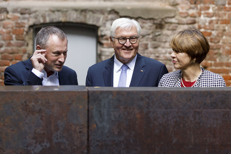 Museumsbesuch von Frank-Walter Steinmeier in Köln