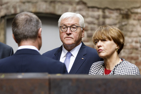 Museumsbesuch von Frank-Walter Steinmeier in Köln