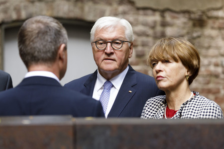Museumsbesuch von Frank-Walter Steinmeier in Köln