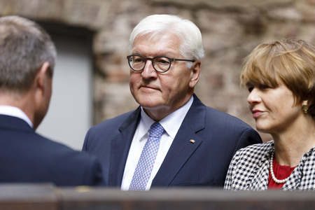 Museumsbesuch von Frank-Walter Steinmeier in Köln