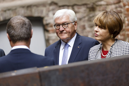 Museumsbesuch von Frank-Walter Steinmeier in Köln