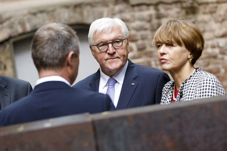 Museumsbesuch von Frank-Walter Steinmeier in Köln