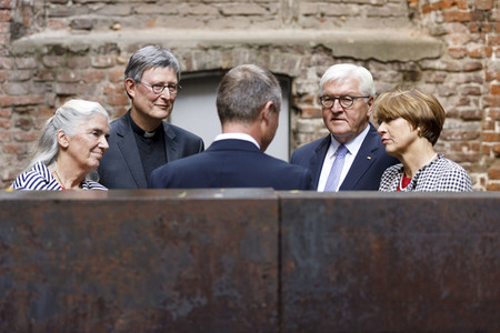 Museumsbesuch von Frank-Walter Steinmeier in Köln