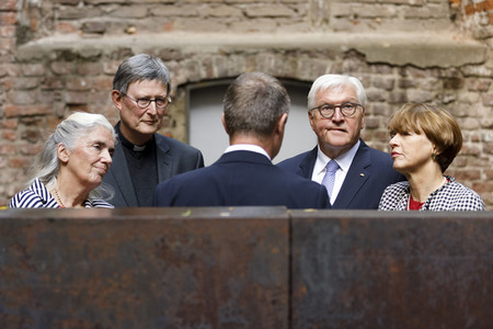 Museumsbesuch von Frank-Walter Steinmeier in Köln