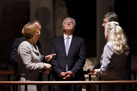 Museumsbesuch von Frank-Walter Steinmeier in Köln