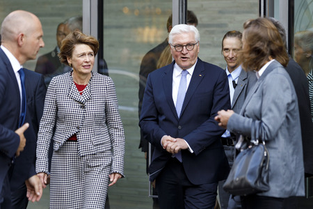 Museumsbesuch von Frank-Walter Steinmeier in Köln