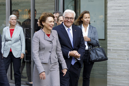 Museumsbesuch von Frank-Walter Steinmeier in Köln