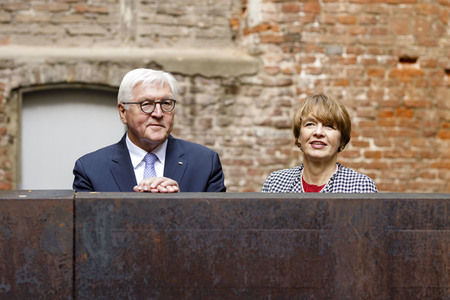 Museumsbesuch von Frank-Walter Steinmeier in Köln