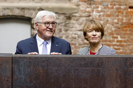 Museumsbesuch von Frank-Walter Steinmeier in Köln