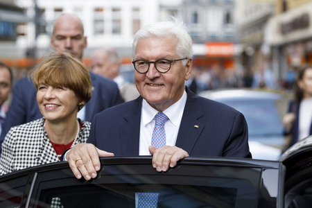 Museumsbesuch von Frank-Walter Steinmeier in Köln