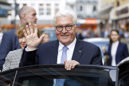 Museumsbesuch von Frank-Walter Steinmeier in Köln