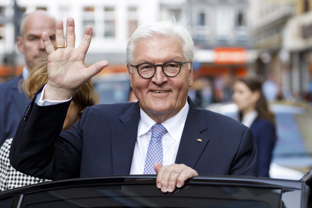Museumsbesuch von Frank-Walter Steinmeier in Köln