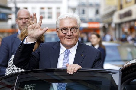 Museumsbesuch von Frank-Walter Steinmeier in Köln