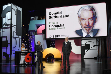 Donostia Award für Donald Sutherland, San Sebastian International Film Festival 2019
