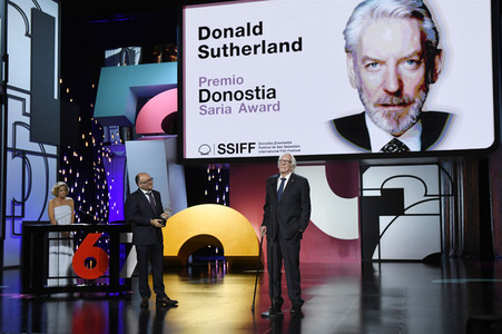 Donostia Award für Donald Sutherland, San Sebastian International Film Festival 2019
