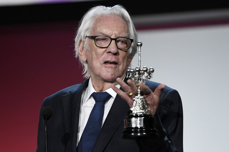 Donostia Award für Donald Sutherland, San Sebastian International Film Festival 2019