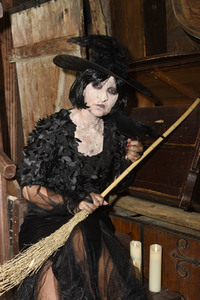 Halloween Photoshooting mit Natascha Ochsenknecht in Berlin