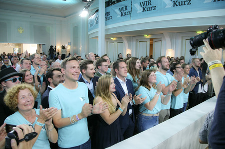 Wahlfeier der ÖVP in Wien