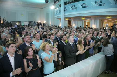 Wahlfeier der ÖVP in Wien