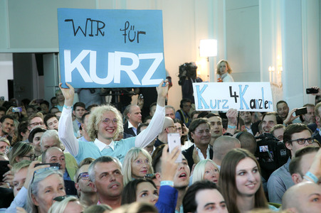 Wahlfeier der ÖVP in Wien