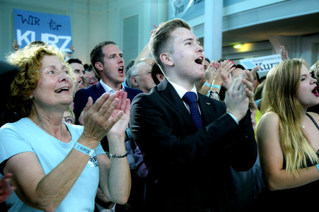 Wahlfeier der ÖVP in Wien