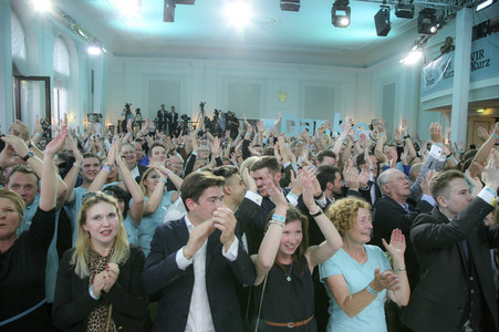 Wahlfeier der ÖVP in Wien