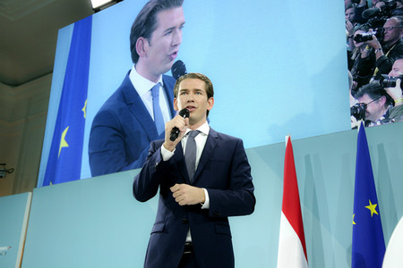 Wahlfeier der ÖVP in Wien