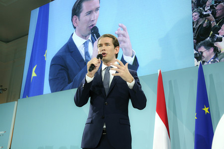 Wahlfeier der ÖVP in Wien