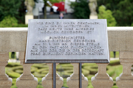 Empfang anlässlich 30 Jahre Botschaftsflüchtlinge in Prag und Tag der Deutschen Einheit