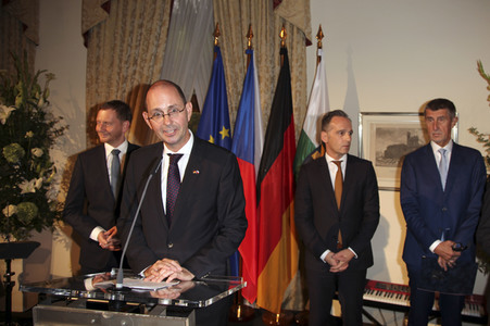 Empfang anlässlich 30 Jahre Botschaftsflüchtlinge in Prag und Tag der Deutschen Einheit