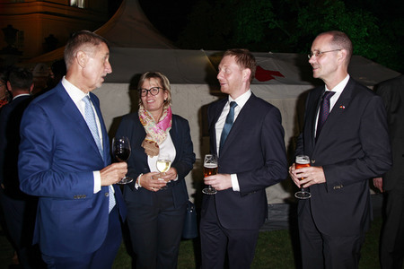 Empfang anlässlich 30 Jahre Botschaftsflüchtlinge in Prag und Tag der Deutschen Einheit