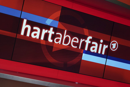 Talkshow 'hart aber fair' in Köln