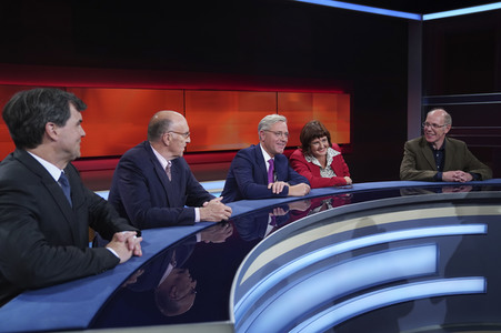 Talkshow 'hart aber fair' in Köln