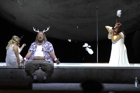 Fotoprobe 'Die lustigen Weiber von Windsor' in Berlin