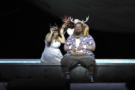 Fotoprobe 'Die lustigen Weiber von Windsor' in Berlin