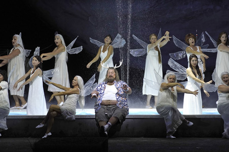 Fotoprobe 'Die lustigen Weiber von Windsor' in Berlin