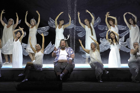 Fotoprobe 'Die lustigen Weiber von Windsor' in Berlin