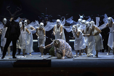 Fotoprobe 'Die lustigen Weiber von Windsor' in Berlin