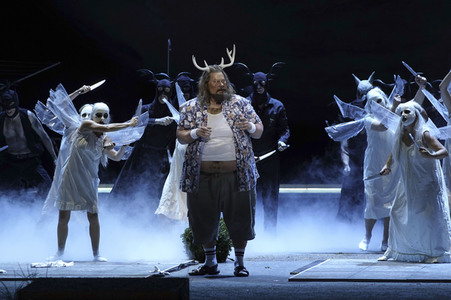 Fotoprobe 'Die lustigen Weiber von Windsor' in Berlin