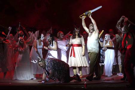 Fotoprobe 'Die lustigen Weiber von Windsor' in Berlin