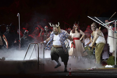 Fotoprobe 'Die lustigen Weiber von Windsor' in Berlin